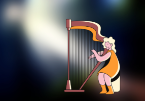 Concert, Harpe